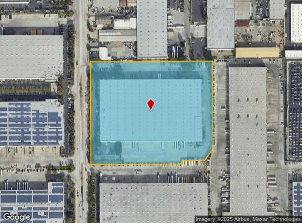  12828 Carmenita Rd, Santa Fe Springs, CA Parcel Map