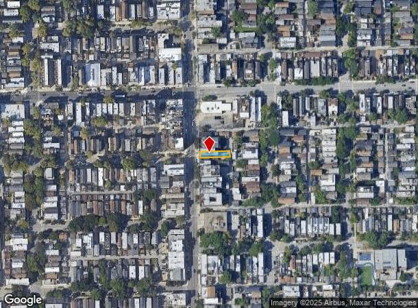  1937 N Damen Ave, Chicago, IL Parcel Map