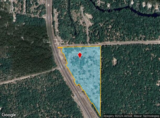  10885 N Suncoast Blvd, Inglis, FL Parcel Map