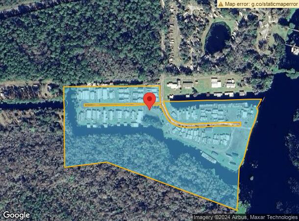  25716 Powell Dr, Astor, FL Parcel Map