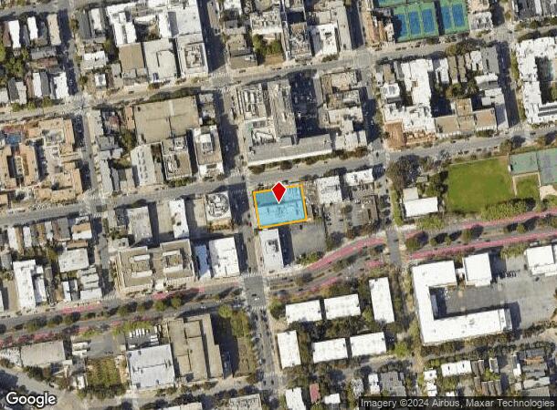  2299 Post St, San Francisco, CA Parcel Map