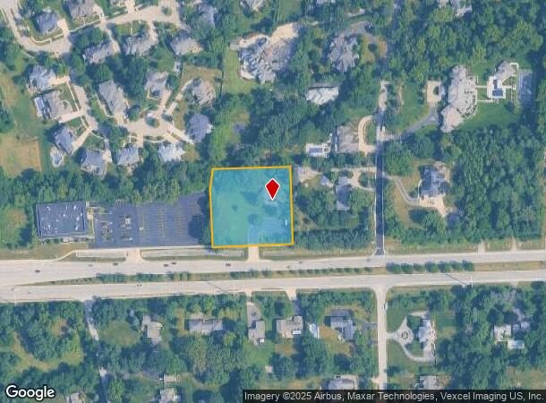  25W710 75Th St, Naperville, IL Parcel Map