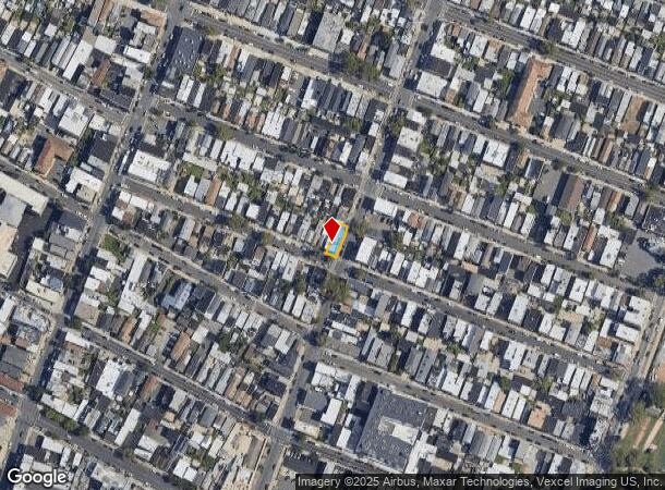 213 Jefferson St, Newark, NJ Parcel Map
