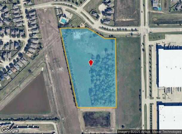  21900 Franz Rd, Katy, TX Parcel Map