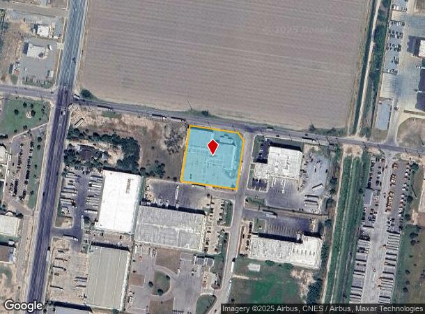 9800 Keystone, Pharr, TX Parcel Map