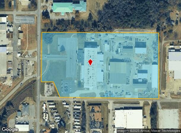 1805 Coleman Rd, Anniston, AL Parcel Map