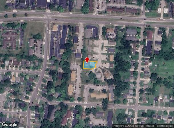  1440 Villa Ct, Middletown, OH Parcel Map