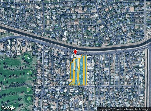 6125 E Indian School Rd, Scottsdale, AZ Parcel Map