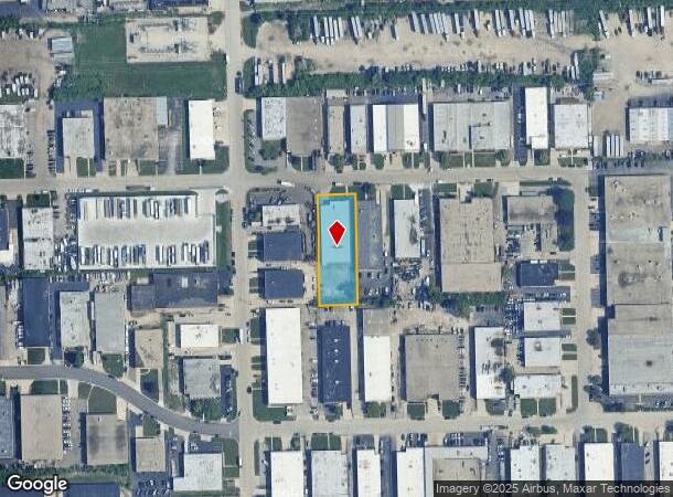  125 W Fay Ave, Addison, IL Parcel Map