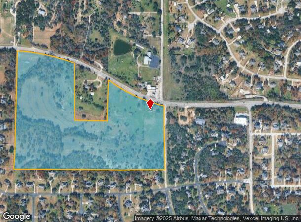  7069 Confederate Park Rd, Fort Worth, TX Parcel Map