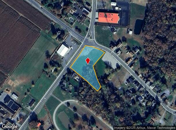 74 Main St, Hartly, DE Parcel Map