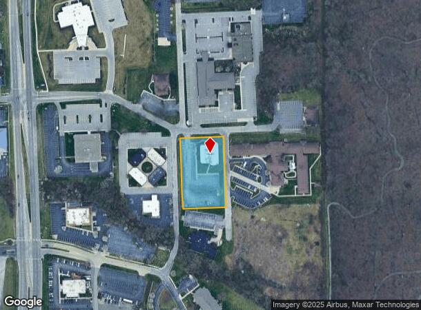  1320 Medical Park Dr, Fort Wayne, IN Parcel Map