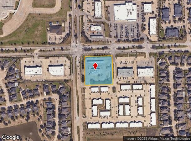  12712 Broadway St, Pearland, TX Parcel Map