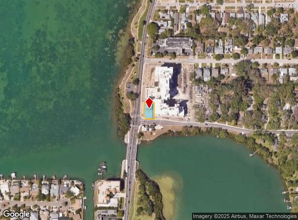  1901 Edgewater Dr, Clearwater, FL Parcel Map