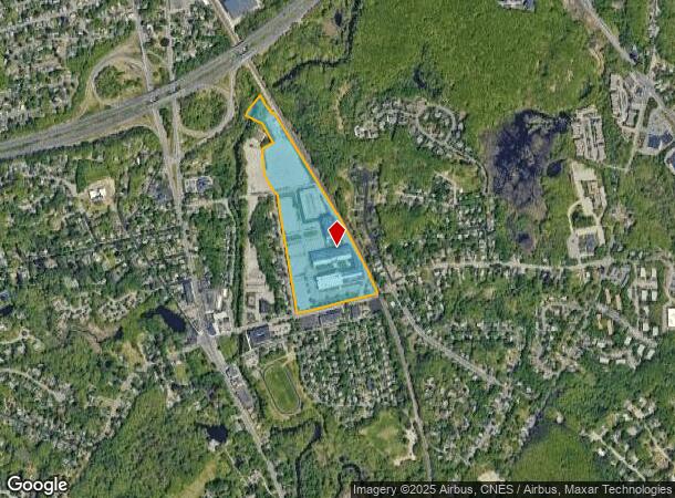300 Brickstone Sq, Andover, MA Parcel Map