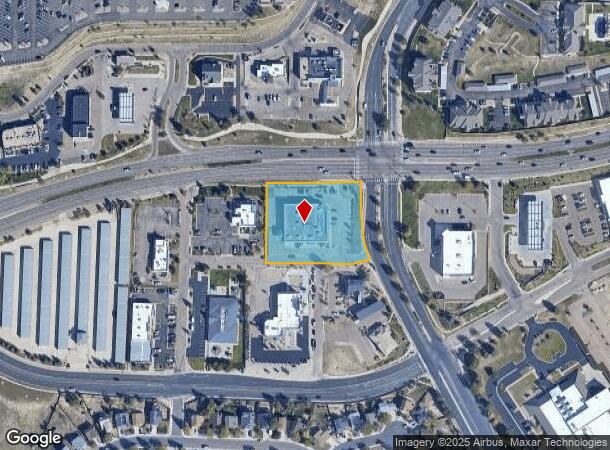  7390 E Rangewood Dr, Colorado Springs, CO Parcel Map