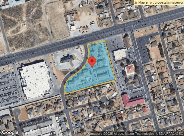  2600 Santa Cruz Ln, Odessa, TX Parcel Map