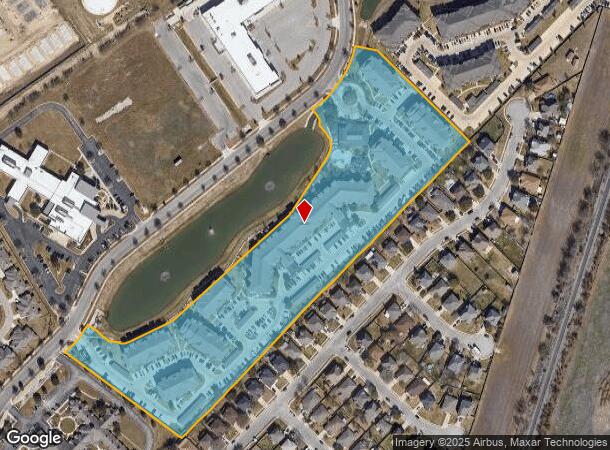  2056 Sundance Pky, New Braunfels, TX Parcel Map