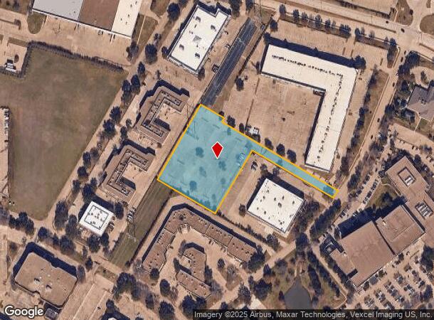 8329 Ridgepoint Dr, Irving, TX Parcel Map