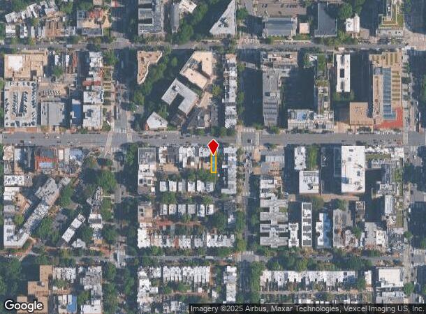 1508 U St Nw, Washington, DC Parcel Map