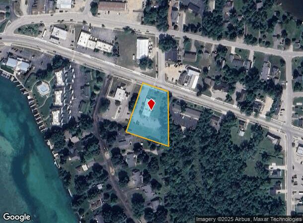 124 Ames St, Elk Rapids, MI Parcel Map