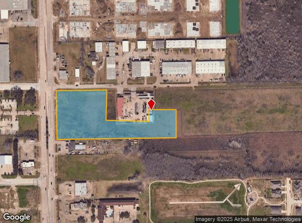 3918 Halik St, Pearland, TX Parcel Map