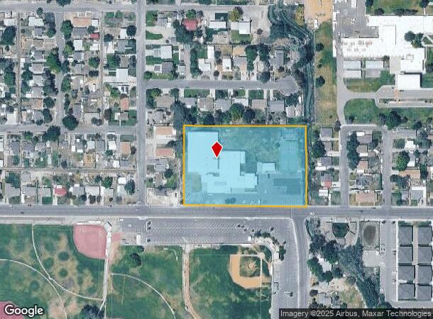  1751 Elizabeth Blvd, Twin Falls, ID Parcel Map
