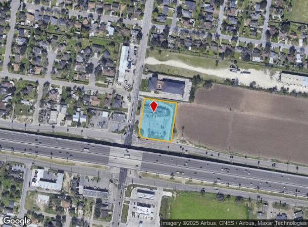 446 E Frontage Rd, Alamo, TX Parcel Map