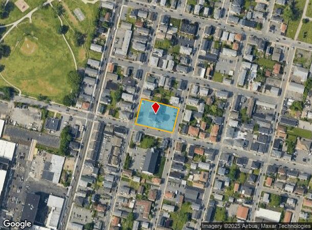 870 Pine St, Fall River, MA Parcel Map