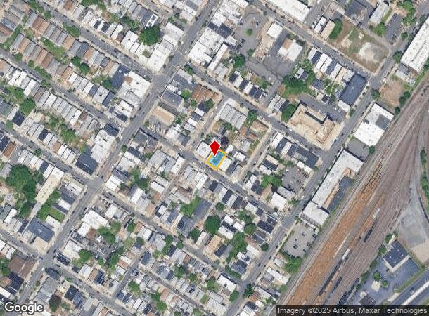  25 E 17Th St, Bayonne, NJ Parcel Map