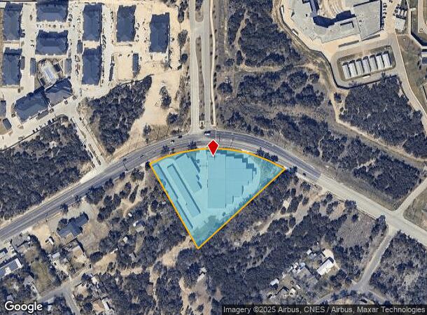  1382 E Borgfeld Dr, San Antonio, TX Parcel Map