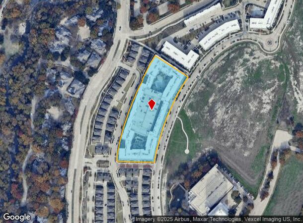 2525 Empire Dr, Richardson, TX Parcel Map