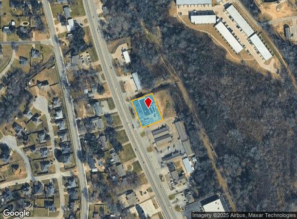 1406 S Main St, Lindale, TX Parcel Map