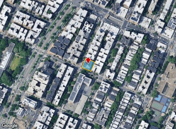 1154 Sheridan Ave, Bronx, NY Parcel Map