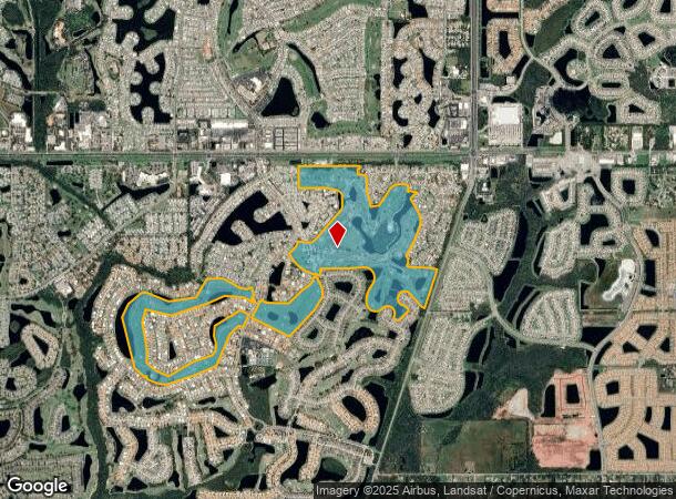  1702 S Pebble Beach Blvd, Sun City Center, FL Parcel Map