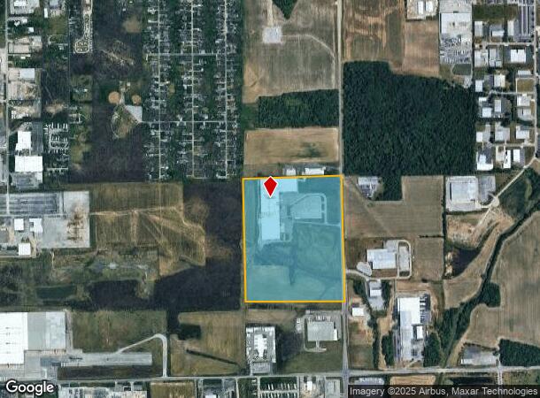  2808 S Maplecrest Rd, Fort Wayne, IN Parcel Map