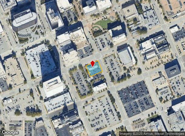  702 S Main Ave, Tulsa, OK Parcel Map