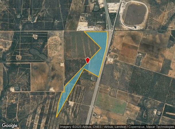  Falsette Head Quarters, Cotulla, TX Parcel Map