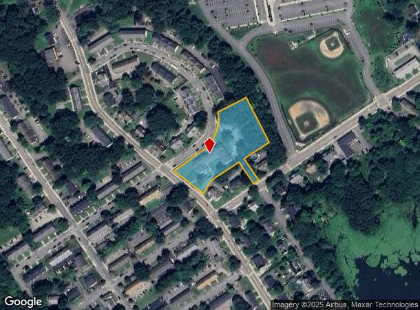 28 Overlook St, Whitinsville, MA Parcel Map