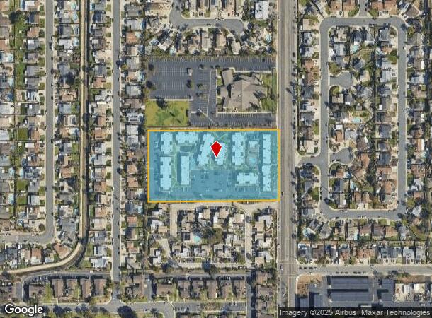  10032 N Magnolia Ave, Santee, CA Parcel Map