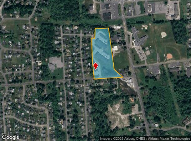 5461 Orangeport Rd, Brewerton, NY Parcel Map