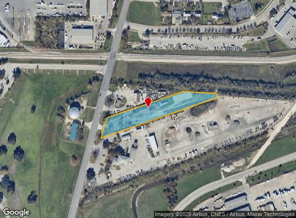  2707 S Austin Ave, Georgetown, TX Parcel Map