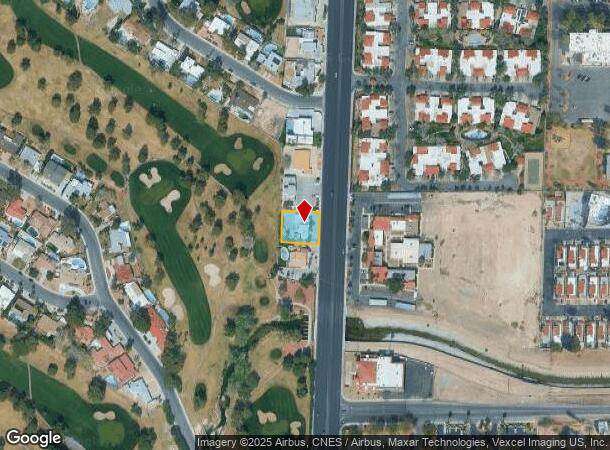  3613 S Eastern Ave, Las Vegas, NV Parcel Map