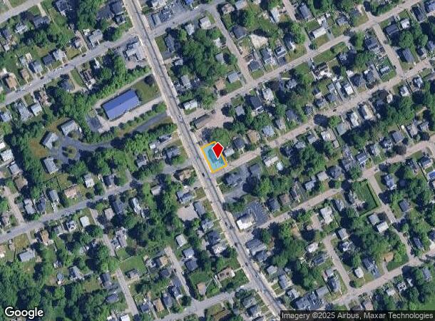 1071 N Main St, Brockton, MA Parcel Map
