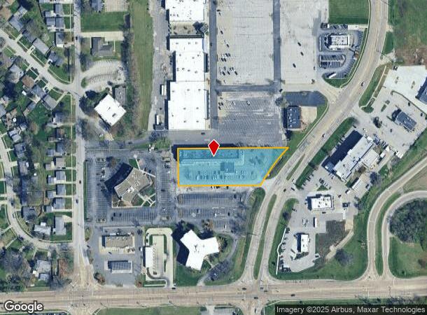 3185 S Dirksen Pky, Springfield, IL Parcel Map