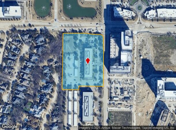  3211 Internet Blvd, Frisco, TX Parcel Map