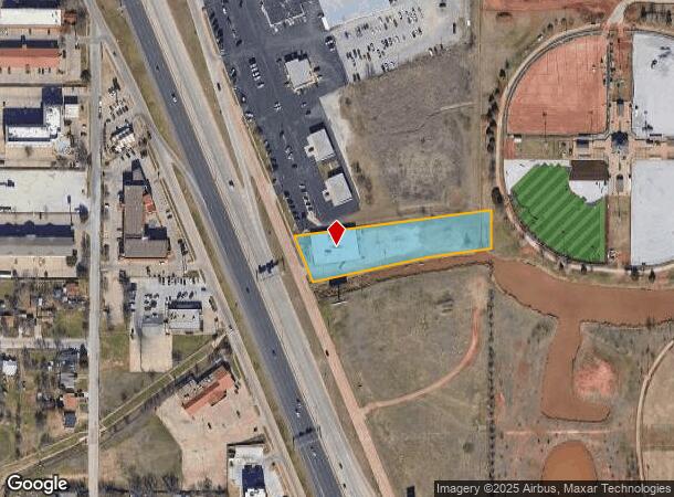 1119 Central Fwy E, Wichita Falls, TX Parcel Map