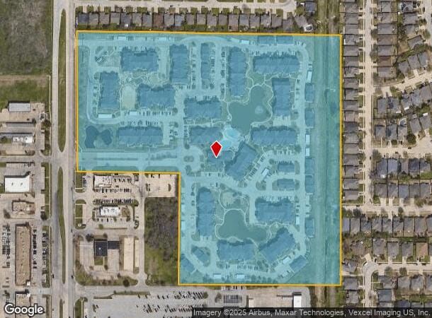8660 N Beach St, Fort Worth, TX Parcel Map