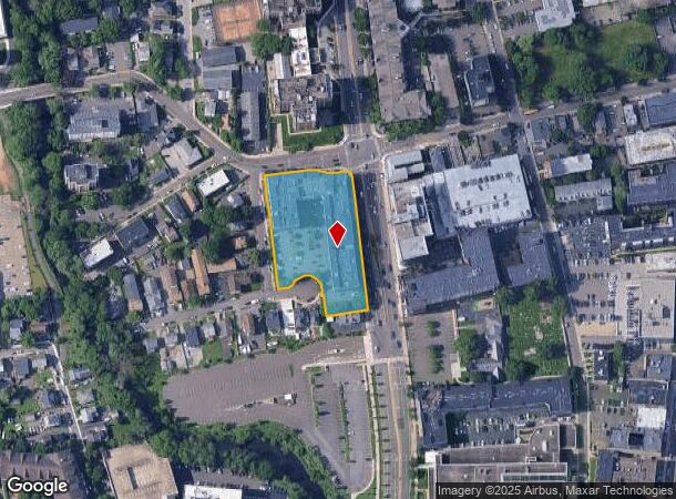  1340 Washington Blvd, Stamford, CT Parcel Map