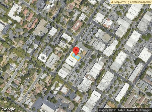  845 Oak Grove Ave, Menlo Park, CA Parcel Map